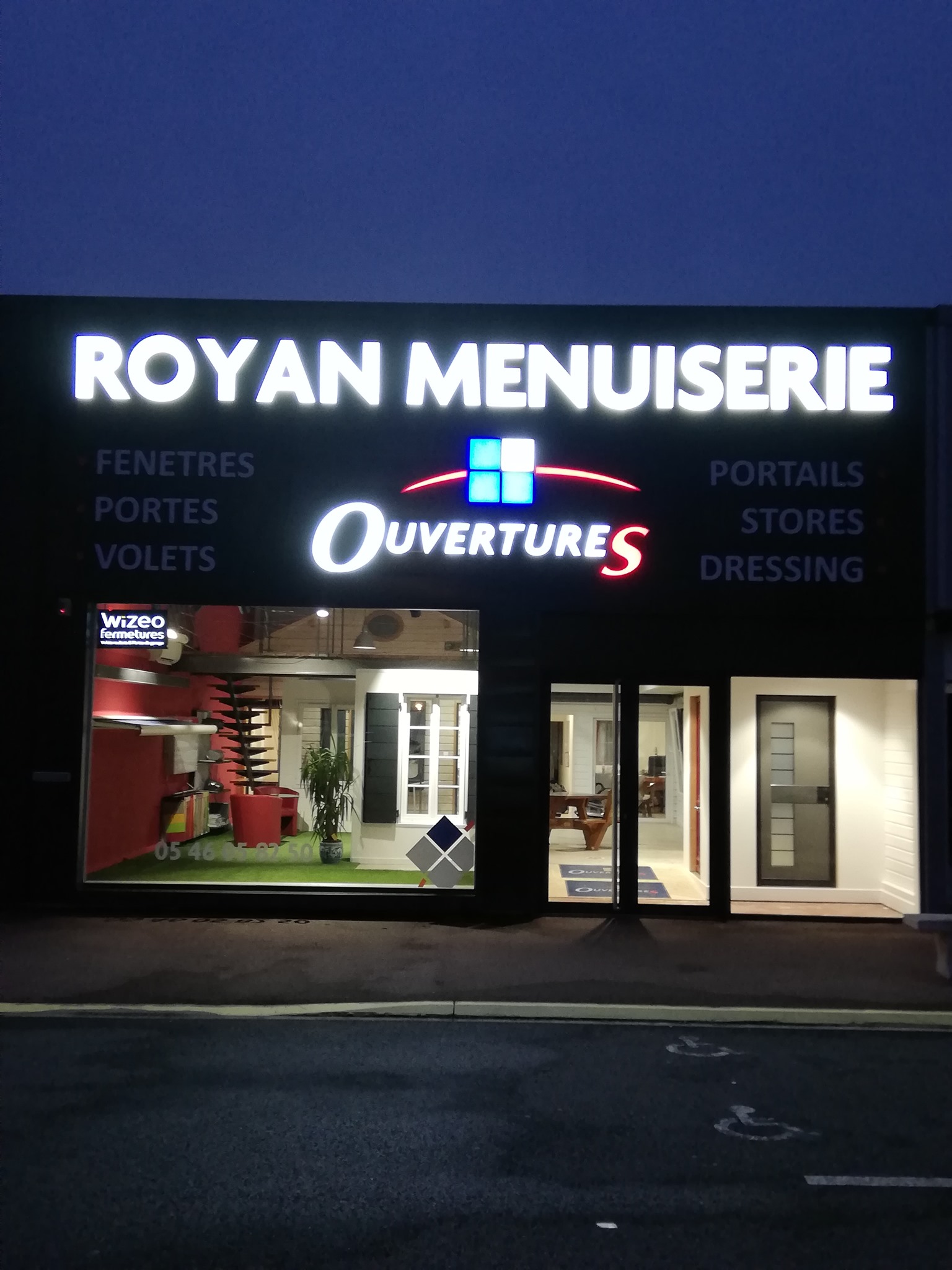 Wizeo magasin ROYAN MENUISERIE